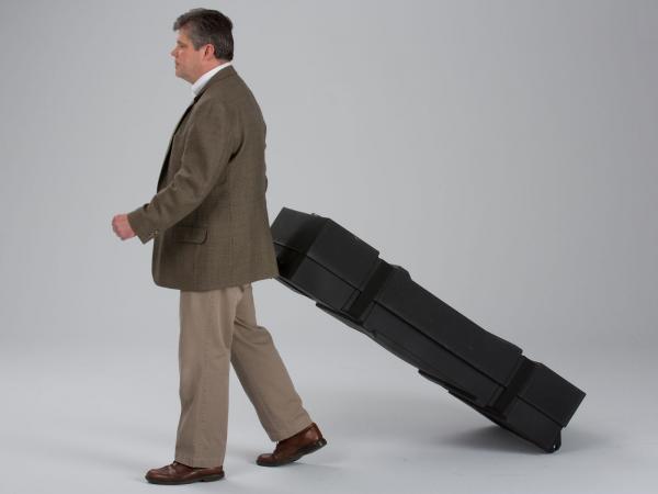 LT-550 and MOD-550 Roto-molded Case with Wheels