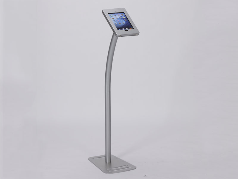 MOD-1333 Portable iPad Kiosk -- Silver