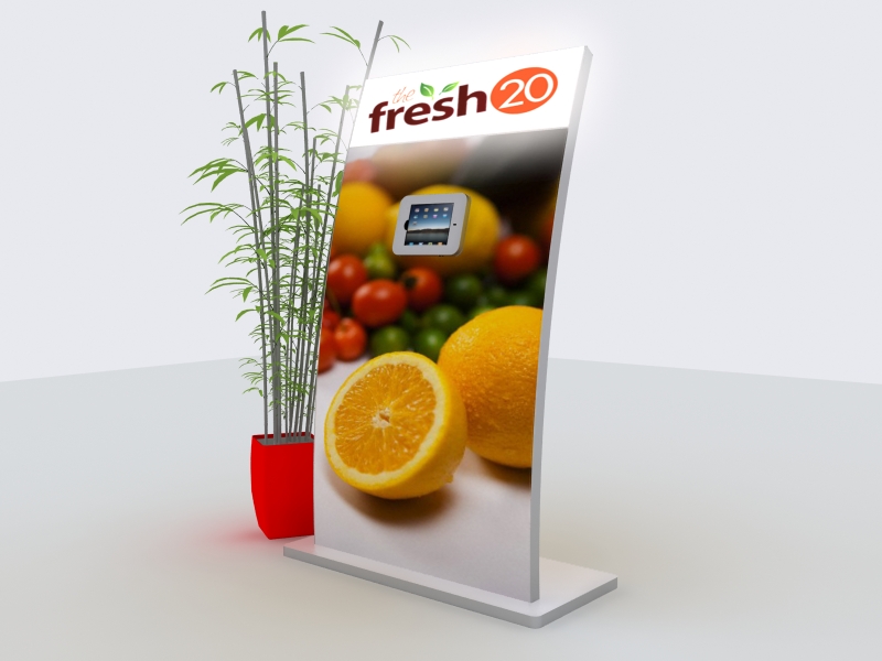 MOD-1362 iPad Kiosk and Lightbox -- Image 1