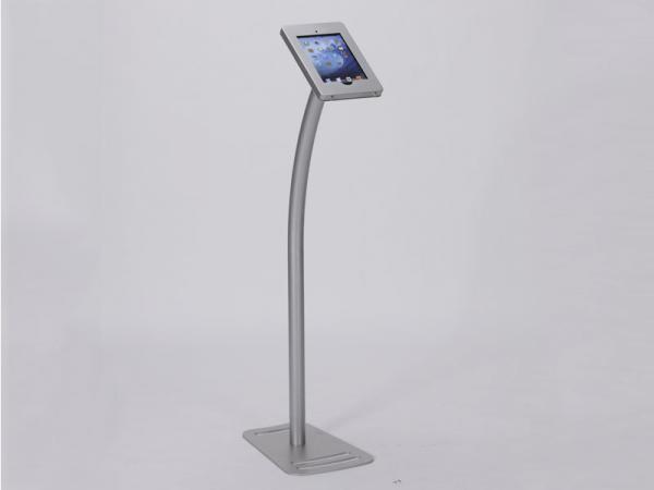 MOD-1333 Portable iPad Kiosk -- Silver