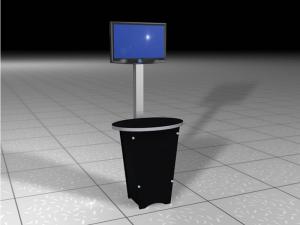 RE-1223 Rental Display Workstation / Kiosk -- Image 1 

